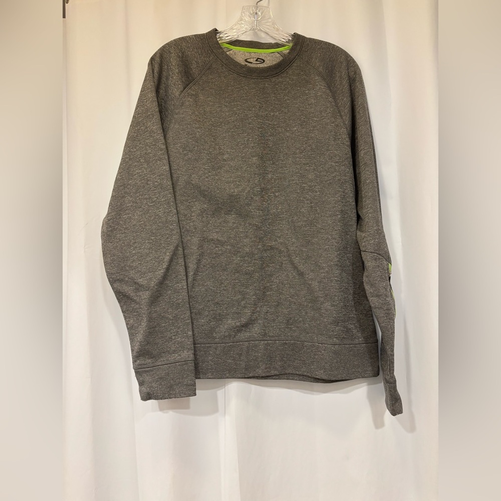 C9 By Champion DuoDry Grey Long Sleeve Active Sweatshirt